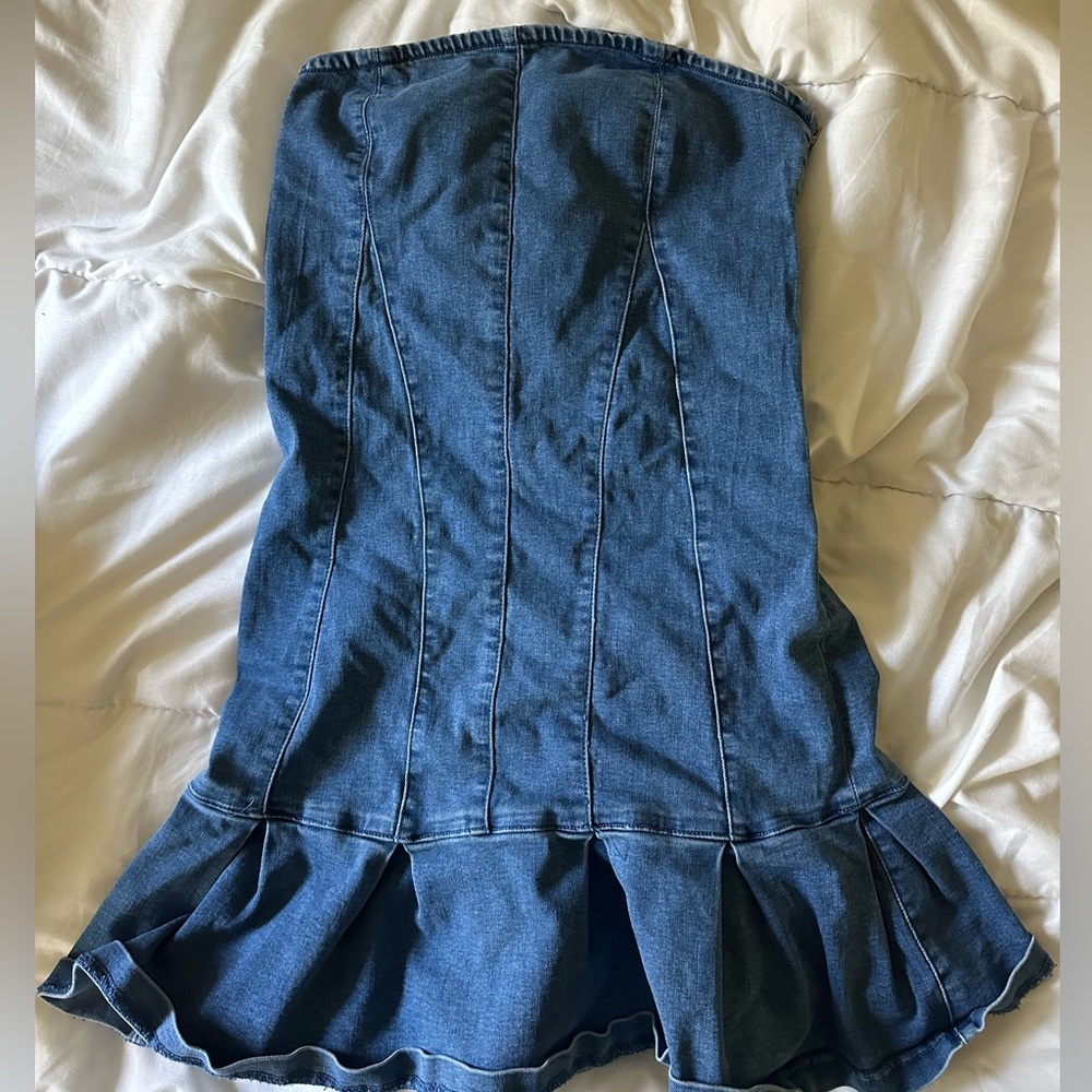 Denim Mini Dress